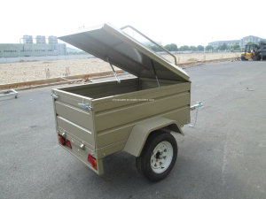 Powder Coated Canopy Trailer, Food Trailer