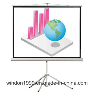 84"X84" Floor Stand Tripod Projection Projector Screen Manufactruer