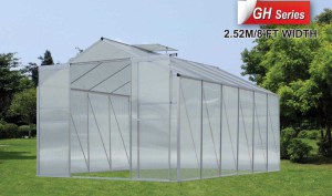 Polycarbonate Sheet, Aluminium Frame Garden Greenhouse